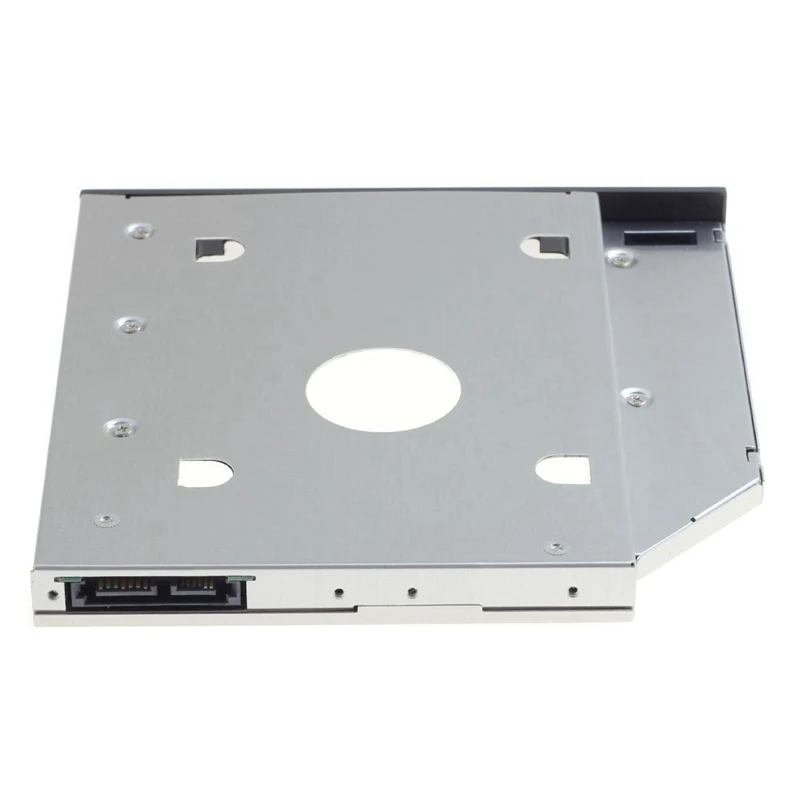Универсальный 12 7 мм HDD Caddy оптический DVD Bay адаптер алюминиевый 2 5 дюймов SATA SSD