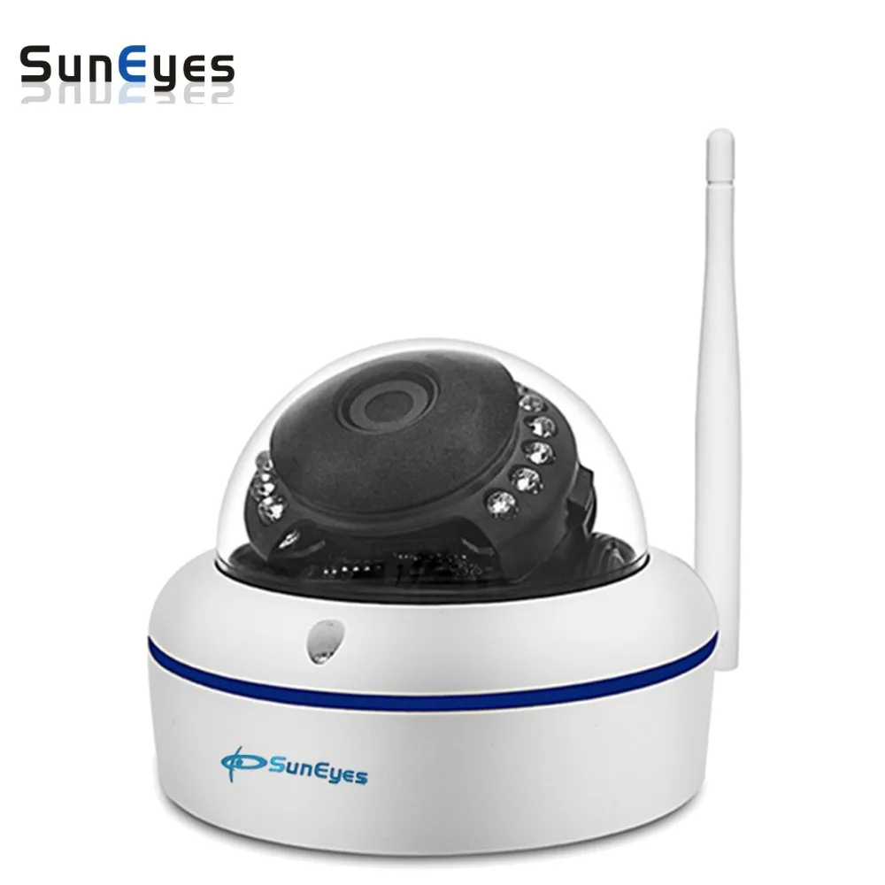 SunEyes SP V702W/V1802W Беспроводная HD Wifi купольная ip камера с 720 P и 1080 опционально|dome camera|dome