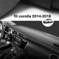 for toyota corolla 2014 2016 2017 2018 car dashboard avoid light pad instrument platform desk cover mats carpets accessories