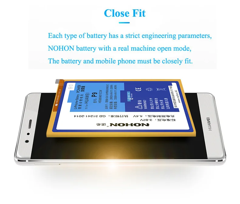 Аккумулятор NOHON HB366481ECW для P8 P9 Lite Honor 6 7 8 5C 4X 7i/P10 Lite/P20 Lite/Y6 II Y6II инструменты для замены телефона
