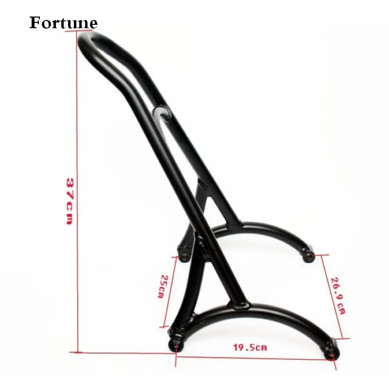 Motorcycle Black Chrome Short Passenger Sissy Bar Backrest fit For Harley Sportster XL Iron Nightster 883 1200 2004-2017 | Автомобили и