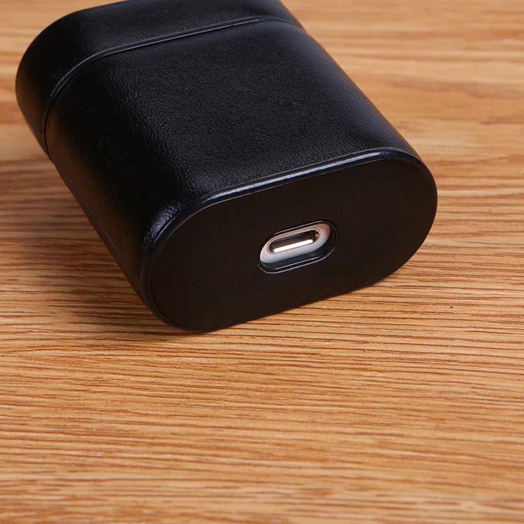Чехол для наушников для Apple Airpods 2, аксессуары для iPhone AirPods, чехол с брелком, роскошный кожаный ремешок, ПУ покрытие для наушников