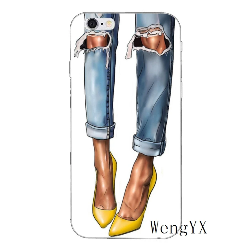 VOGUE Рождество принцесса девушка Босс кофе Мягкий ТПУ чехол для samsung Galaxy A10 A30 A40 A50 A60 A70 A6s A8 Plus A9s star J8