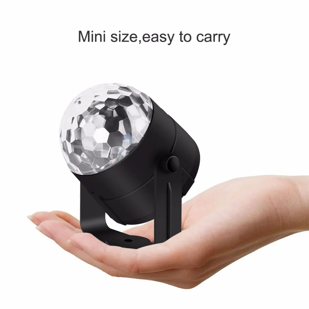 Миниатюрная светодиодная RGB лампа с беспроводным управлением прозрачный