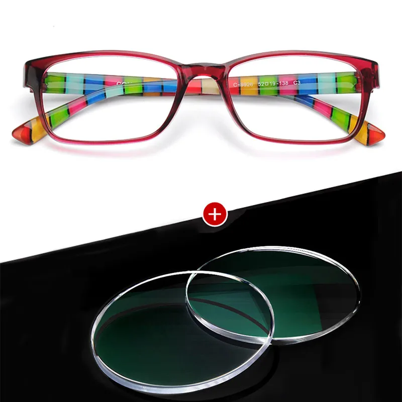 C3 Frame with Lens TR90 оптические очки оправа линзы для женщин корейские очки Zero очки прогрессивные многофокусные оправы для очков C9926 - Цвет оправы: C3 Frame with Lens
