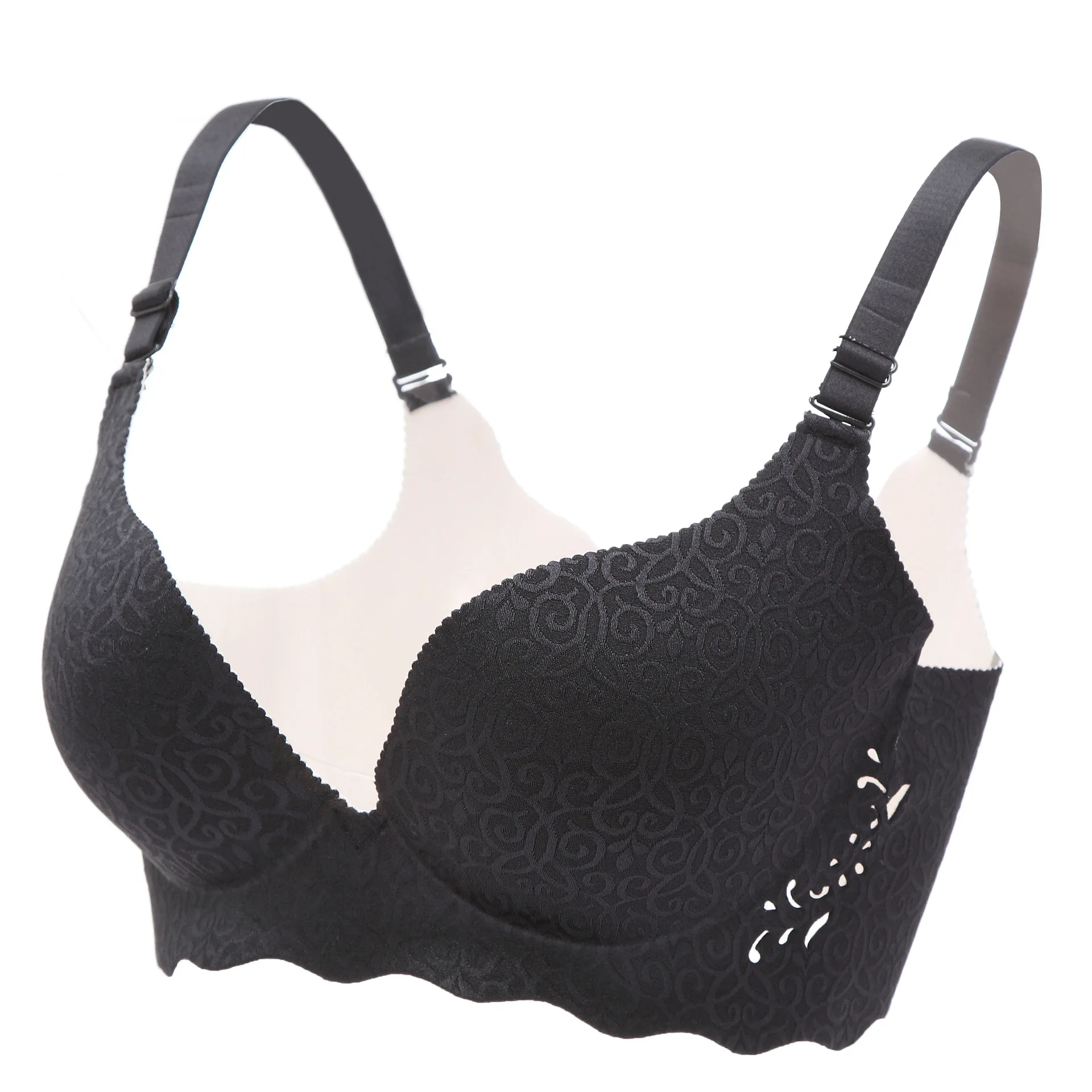 Бюстгальтер бесшовный с чашками пуш ап 80 100 см|bra full|bra 80size bra |