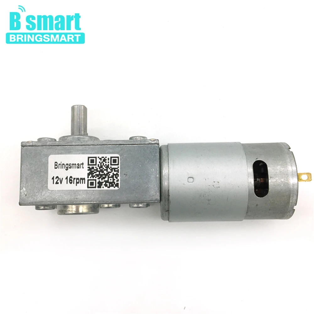 A58SW-555 6-24 v червячный мотор-редуктор 12v двигатель с высоким крутящим моментом Реверсивный 12-470 об/мин "сделай сам" Робот с поворотным столом дверной замок с встроенной функцией спуска затвора мотор