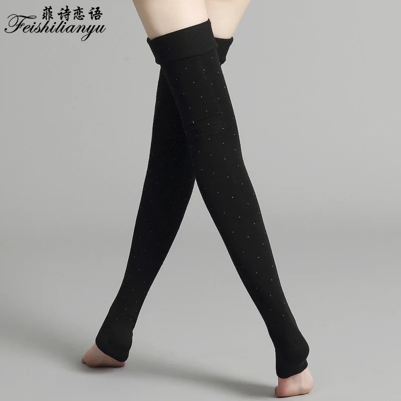 2019 г. Акция однотонные кашемировые женские гетры сезон осень-зима | Женская