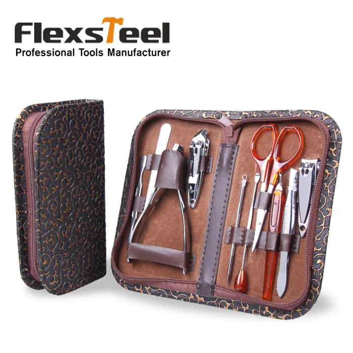 Модный кошелек с инструментами 12шт инструментов для ногтей: маникюр педикюр.