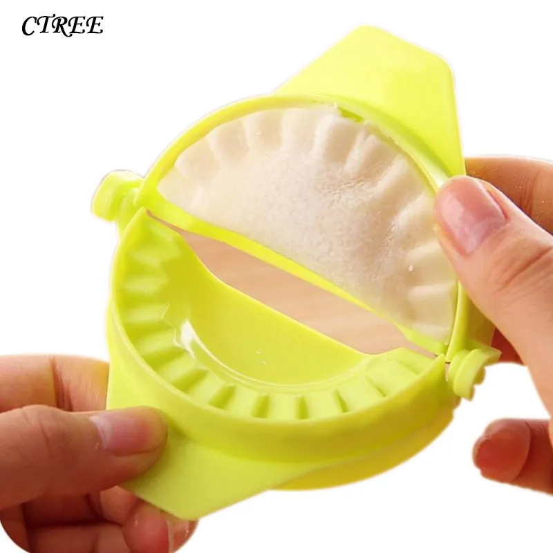 

CTREE 1 Pcs DIY Dumpling Mold Device Easy Dumpling Tools Maker High Quality Plastic Mold Cooking Tools Kitchen Accessories C469