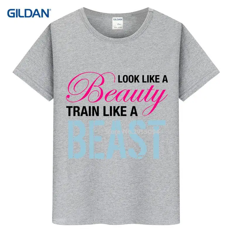 Посмотрите как красота лифт зверь 2017 крутая футболка Homme изготовление хлопка