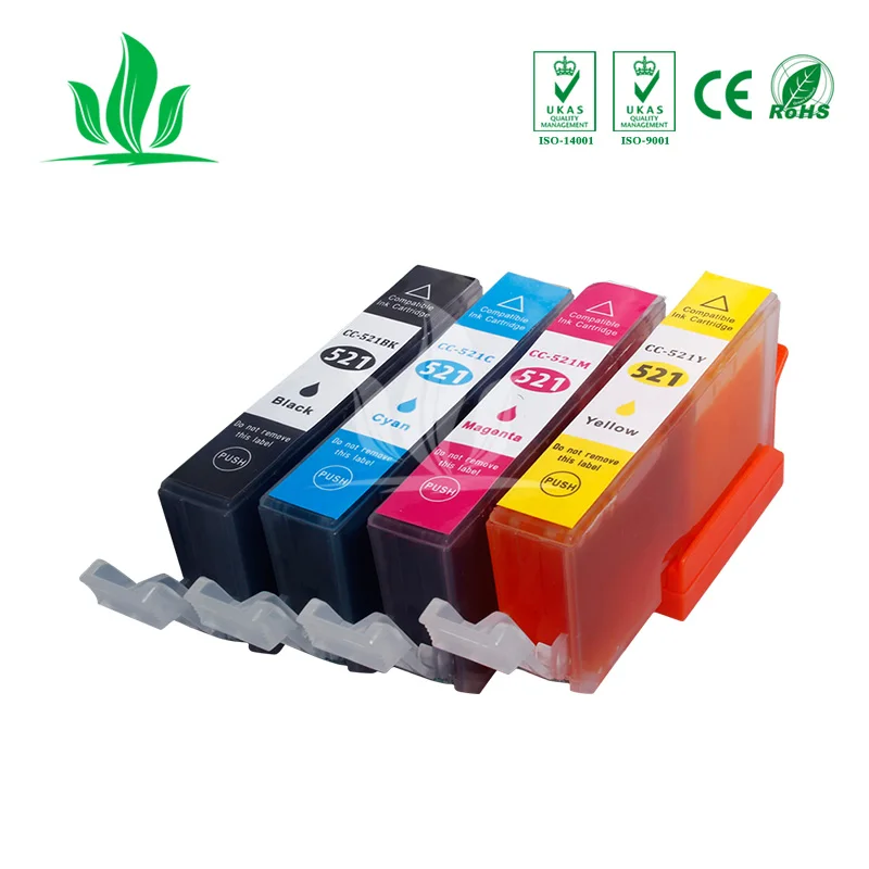 520XL 12 шт. PBKCMY чернильных картриджей Compitalbe для Canon MP540 MP550 MP560 MX860 870 IP3600 IP4600 IP4700 |