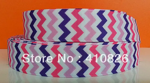 

Q&N ribbon wholesale/OEM 7/8inch 22mm Colourful Vertical Chevron 2 Printed Grosgrain Ribbon 50yds/roll Free Shipping
