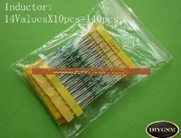 hailangniao 1uh to 470uh inductor 14valuesx10pcs140pcselectronic components packageinductor assorted kit