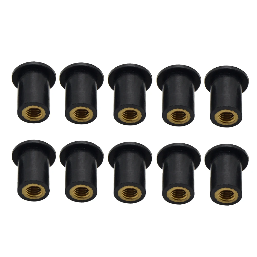 M5 Motorcycle Accessories Windscreen Well nut Rubber Nuts Screw Bolt for HONDA ST1300/ST1300A VFR800 CBR125R CB190 XADV 750 | Автомобили и