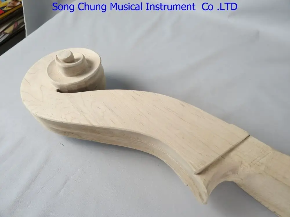 

High quality 4/4 upright double bass neck maple wood