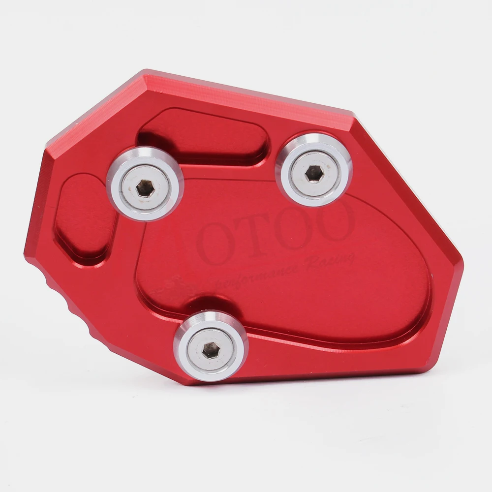 Алюминиевая боковая подставка для мотоцикла Motoo CNC увеличительная пластина