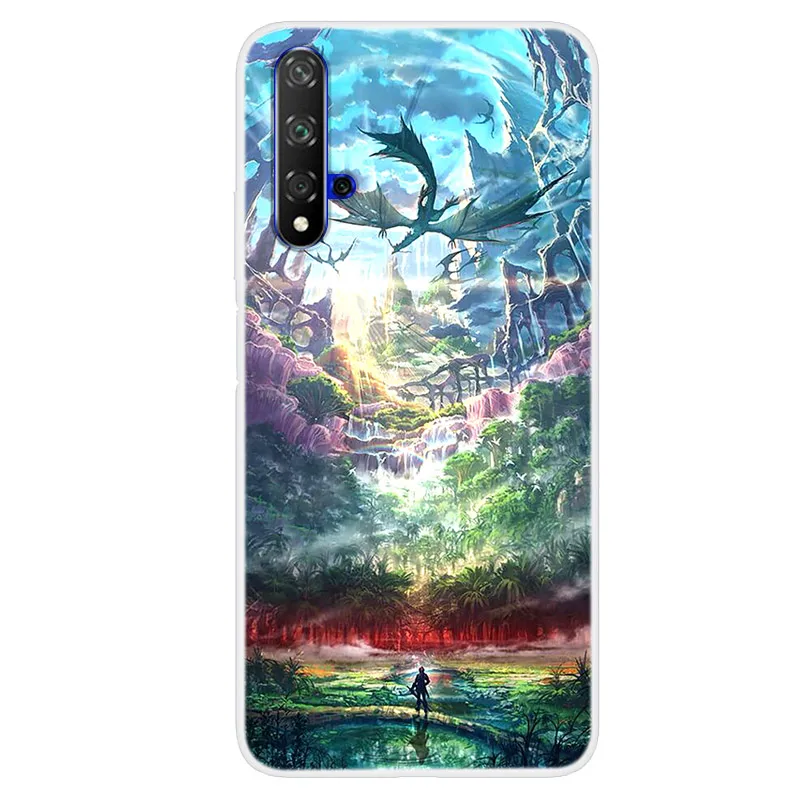 27 Для Nova 5T чехол huawei Nova 5T чехол силиконовый ТПУ Мягкая задняя крышка чехол для huawei Nova5T чехол Чехол Nova 5T 5 T бампер - Цвет: 27