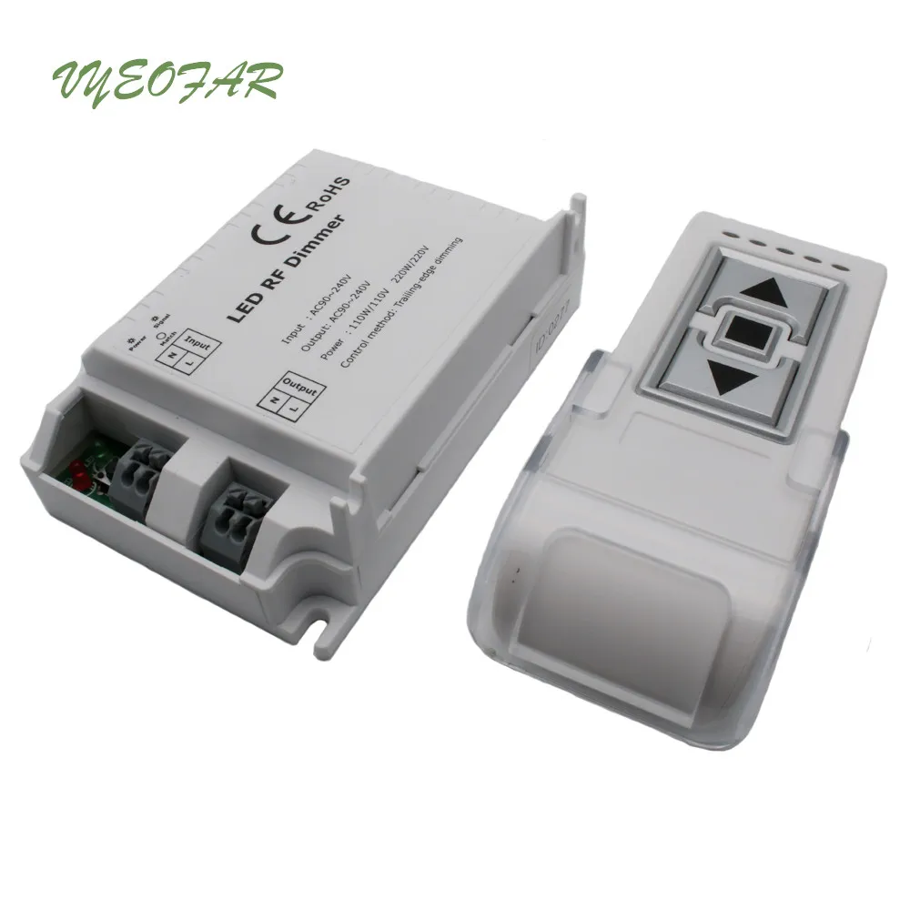 Новый Led Triac диммер высокой Напряжение 100V 240VAC ведущих задней кромкой ELV затемняя