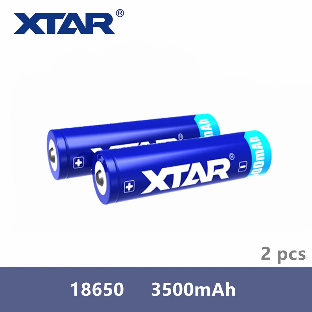 Оригинальная Аккумуляторная Батарея Xtar 18650 3500 мАч 3 7 в предназначена для