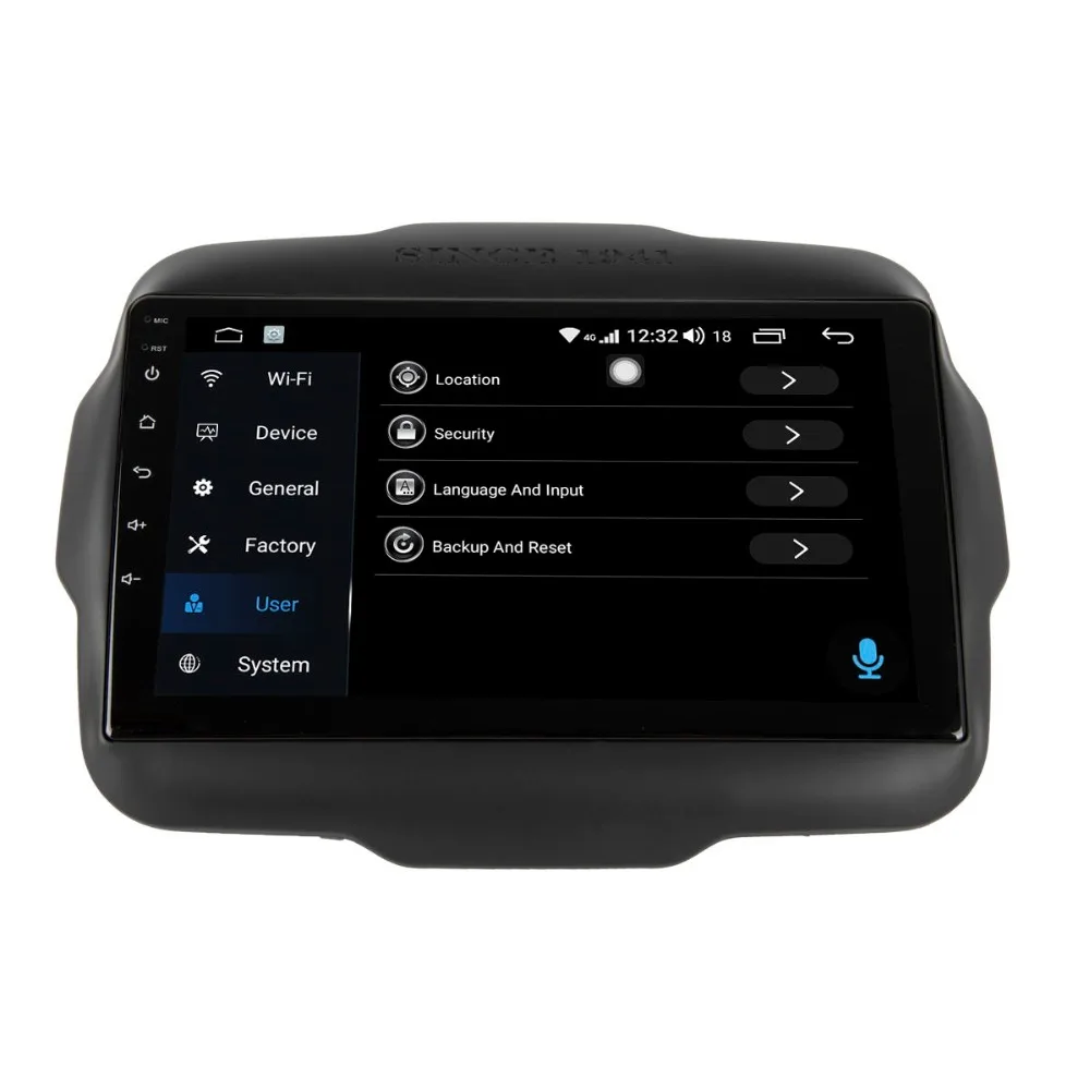 9 'ɺndroid 8 0 автомобильный Радио GPS навигационный плеер для Jeep Renegade 2016-2018