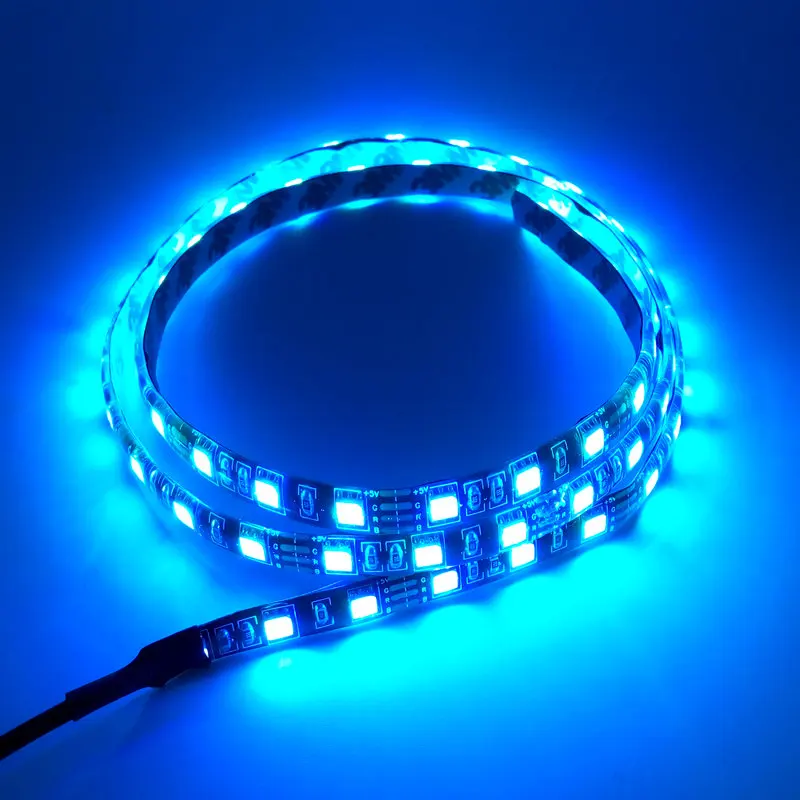 USB Светодиодная лента черная печатная плата SMD 5050 RGB IP20/IP65 водонепроницаемая 5 в
