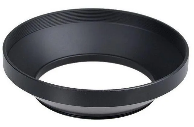 

Universal Camera trumpet lens hood Metal Wide Angle Lens Hood Thread Camera Lens For Canon For Nikon For Sony