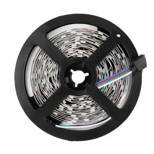 20 м 15 10 5 24 В RGB Светодиодная лента 5050 водонепроницаемый полный комплект + RF