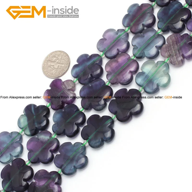Gem-inside 20 мм натуральный цветок розы Плюмерия камень бусины для изготовления ювелирных изделий браслет ожерелье DIY Ювелирный материал на выбор