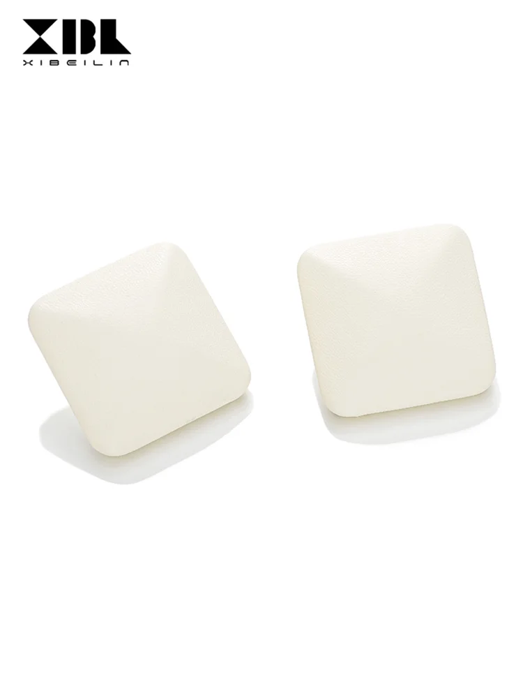 Серьги геометрической формы 2019 моды для женщин девушек женской личности атмосферы ювелирных изделий простой темперамент.