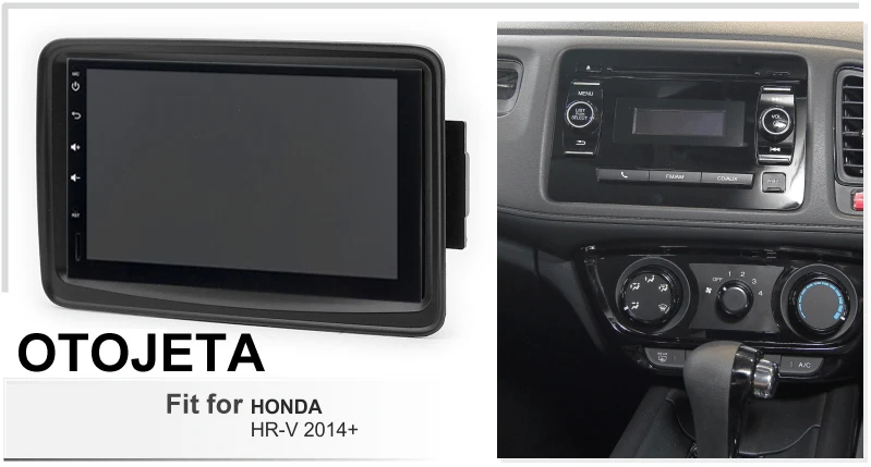 Android 10 8 ядерный Автомобильный мультимедийный GPS навигатор для Honda HR V HRV Vezel 2014