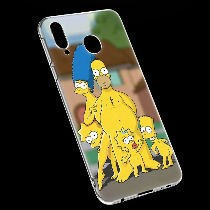 Горячая Гомер Симпсон силиконовый чехол для телефона для samsung Galaxy A80 A70 A60 A50 A40 A40S A30 A20E A2CORE M40 Примечание 10 плюс 9 8 5 Мода