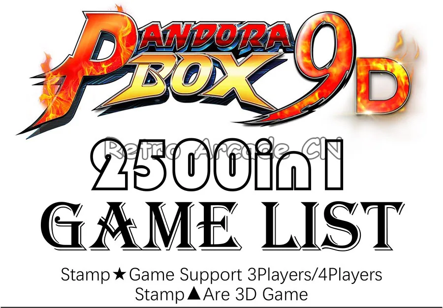 Оригинальная Pandora's Box Серия аркадная игровая материнская плата PCB 4S+/5/6/9/9D, аркадная версия и семейная версия, Pandora box 9D