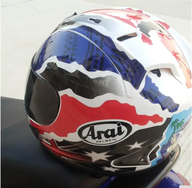 Горячая распродажа! Arai шлем rx7-top RR5 мотоциклетный шлем гоночный шлем полнолицевой емкостный мотоциклетный, емкостный