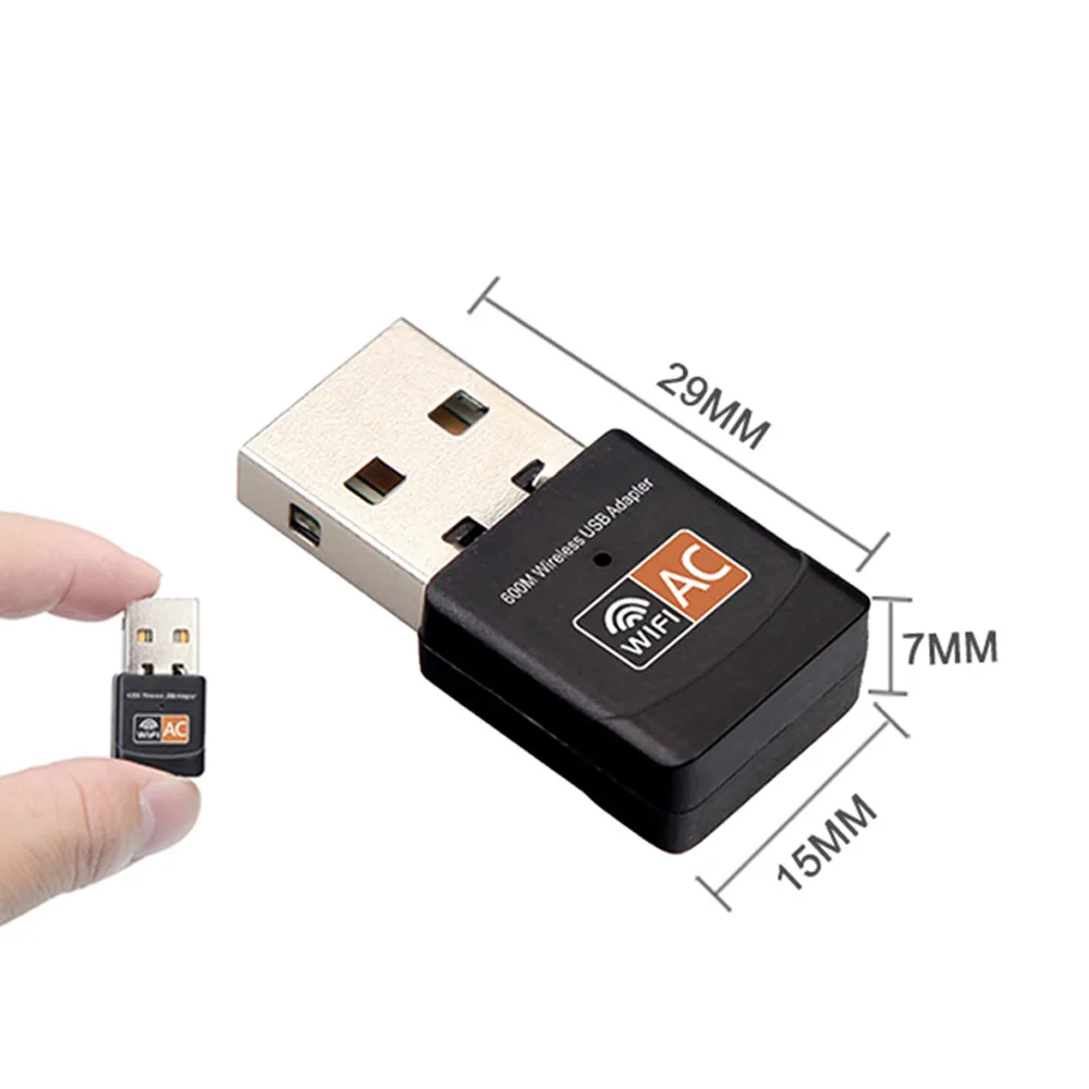 Беспроводной USB адаптер 600 Мбит/с 2 4/5 8 ГГц|Беспроводные адаптеры| |