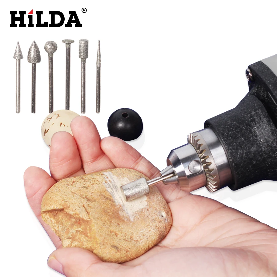 Набор аксессуаров HILDA 264 шт./компл. для вращающегося инструмента Dremel подходит
