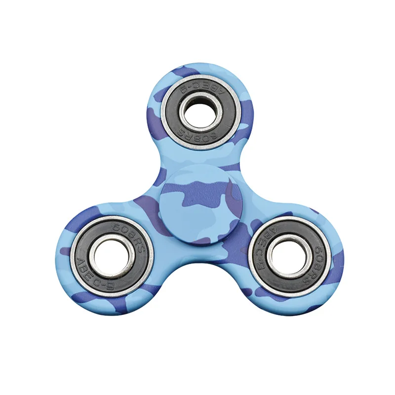 Палец руки Игрушечные лошадки Camo Спиннеры Spinner камуфляж гироскопа spiner палец для