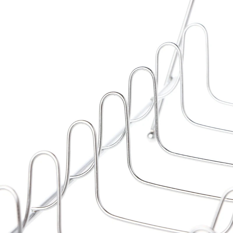 Тарелка органайзер 8 отделений хромированные стеллажи для посуды столешница