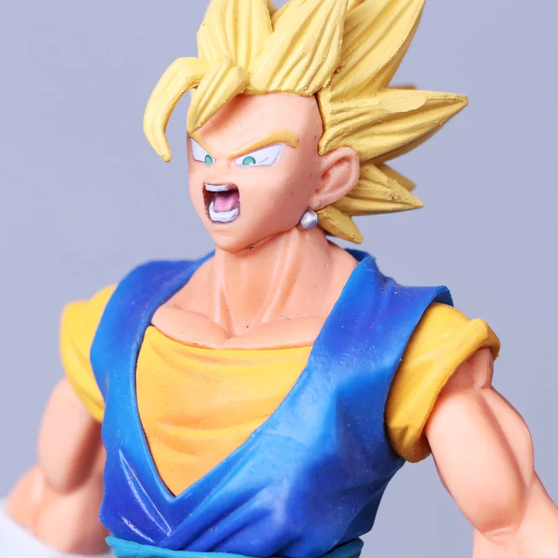 HKXZM Аниме Фигурка 18 см Драконий жемчуг Супер SaiYan Vegetto ПВХ фигурка Коллекционная