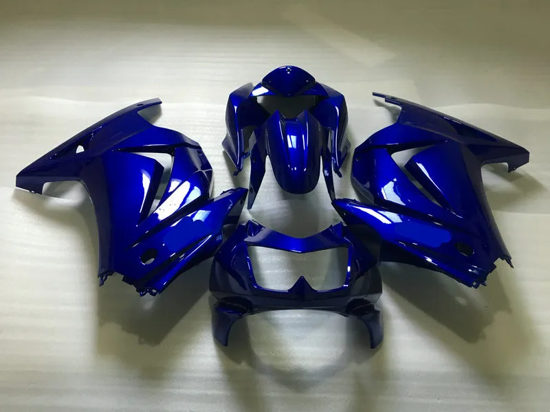 Набор обтекателей литьевой формы для KAWASAKI Ninja ZX250R 08 09 10 12 EX250 ZX 250R 2008 2010 2012 ABS blue