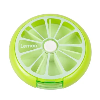 Футляр для таблеток вращающийся на неделю дорожный органайзер контейнер