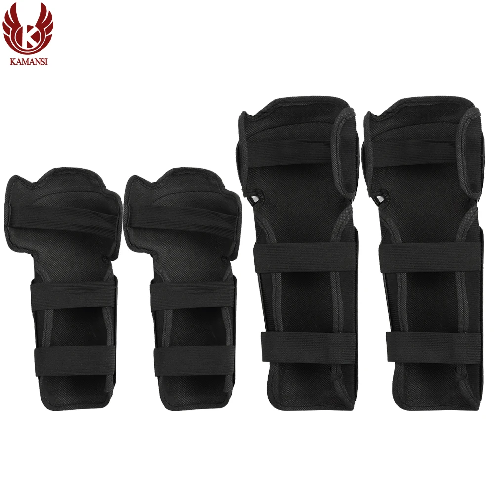Защитное снаряжение для мотоцикла наколенники налокотники езды четыре части