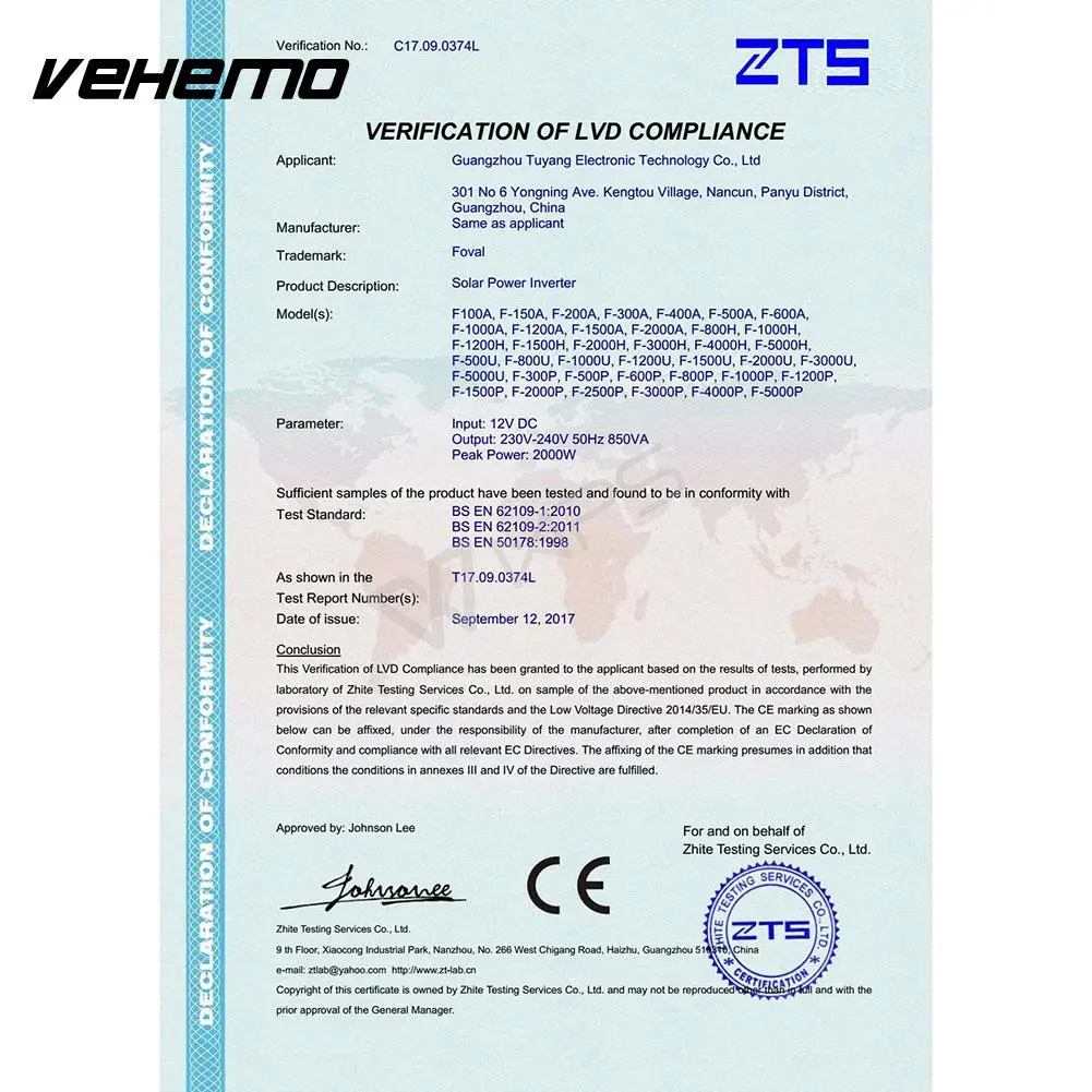 Модифицированный синусоидальный Автомобильный Инвертор автомобильный прочный