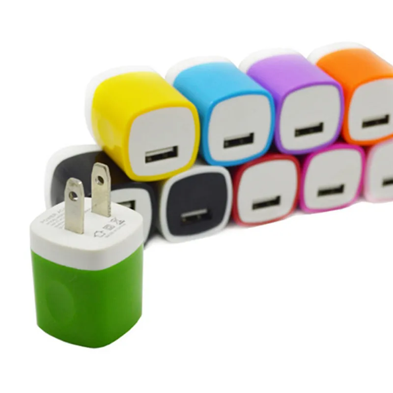 Стандартная универсальная дорожная USB зарядка 5 в 1 а для смартфона с