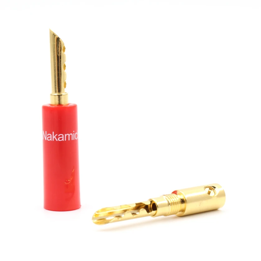 16 шт. высокое качество Nakamichi 24k позолоченный BFA 4 мм разъем типа банан hifi динамик
