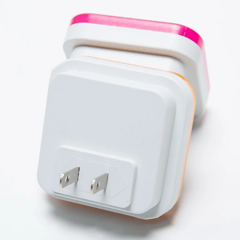 Hoomall 1 шт. EU/US Plug Светодиодный Ночник светильник с датчиком управления ночной Светильник для маленьких детей Автоматическое включение/выключение настенный светильник для спальни