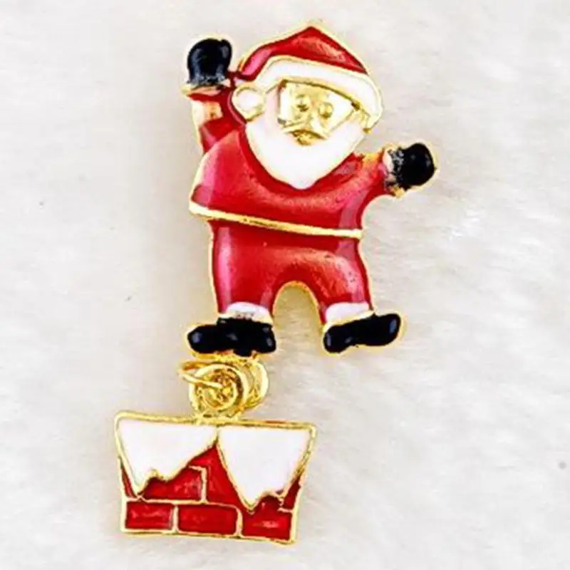 Цвет Фул с украшением в виде кристаллов со стразами рождественской елки Санта