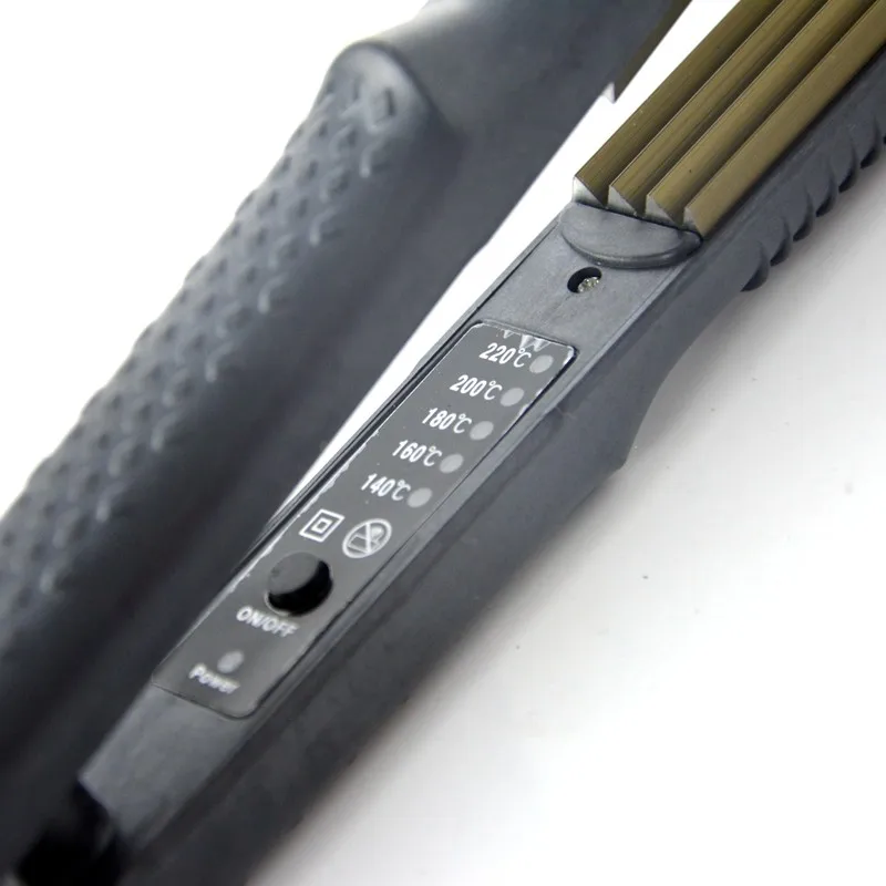 Контроль Температуры Выпрямления Волос гофрированного железа щипцы для волос