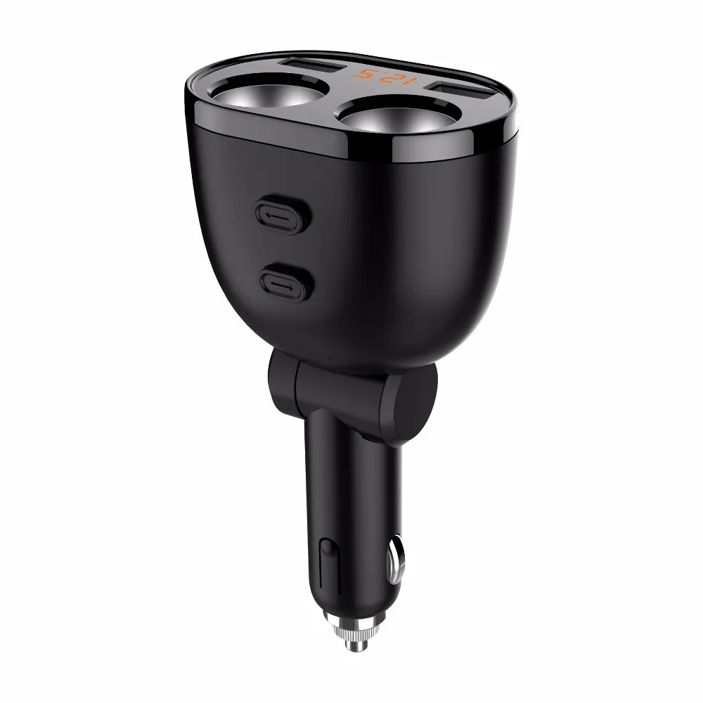 Автомобильный прикуриватель с двумя USB портами 5 В 3 6 А|Зажигалка| |