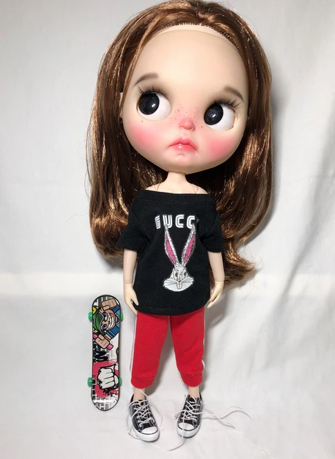 T02-X582 Blyth Кукла Одежда 1/6 куклы аксессуары azone одежда ручной работы спортивные